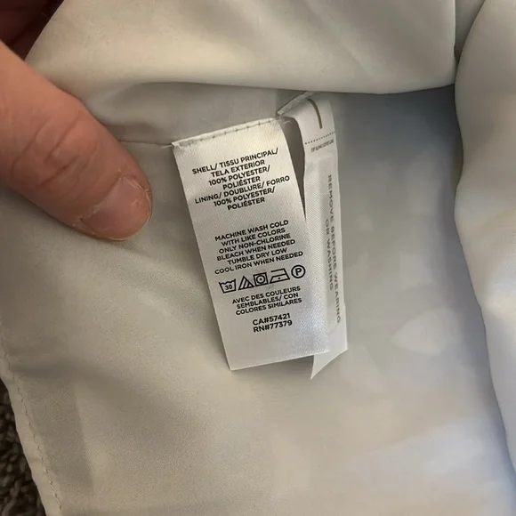 NWT Ann Taylor Animal Print Long Sleeve Twist Neck Shift Dress Size XS - Picture 8 of 8